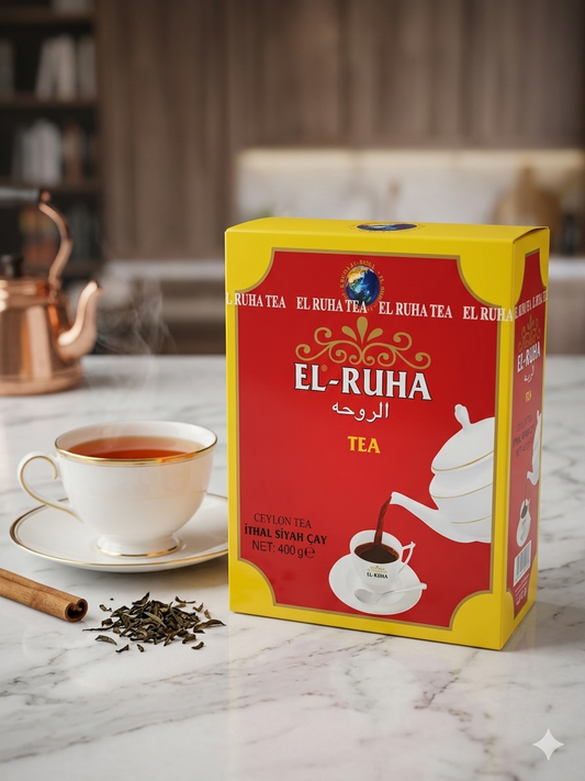 El-Ruha Ceylon Tea İthal Siyah Çay 400 gr